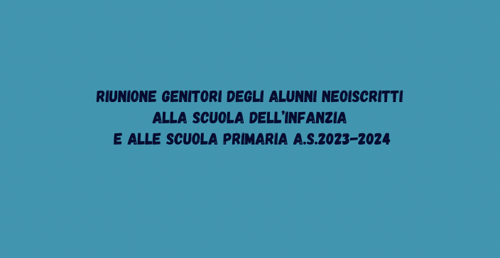 Riunione Informativa
